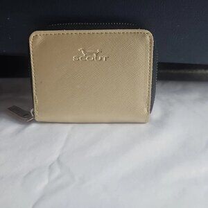 Scout Gold Zip-Around Wallet